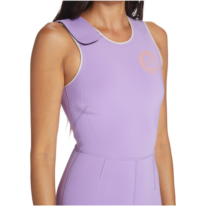 2024 Billabong Mujer Sol Sistah 2mm Long Jane Wetsuit ABJW700101 - Lilac Love